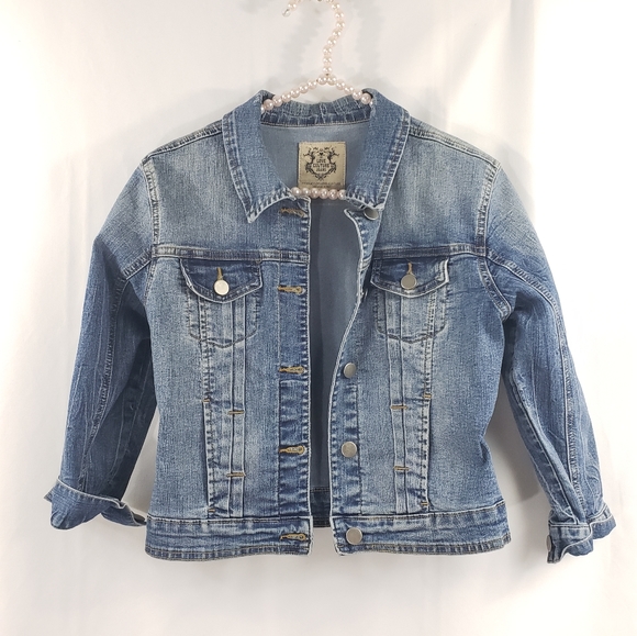 Love Culture Jackets & Blazers - Love Culture Crop Denim Jacket